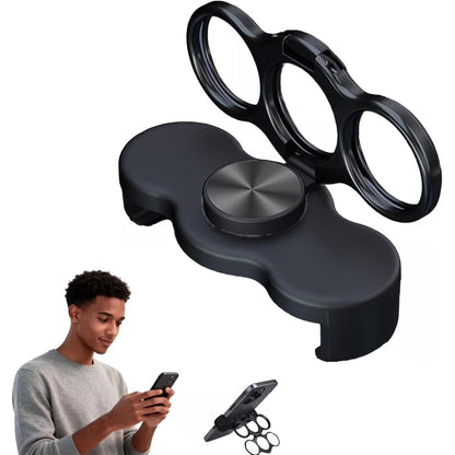 Grip Métallique 3 Anneaux - Support & Confort Anti-Douleur